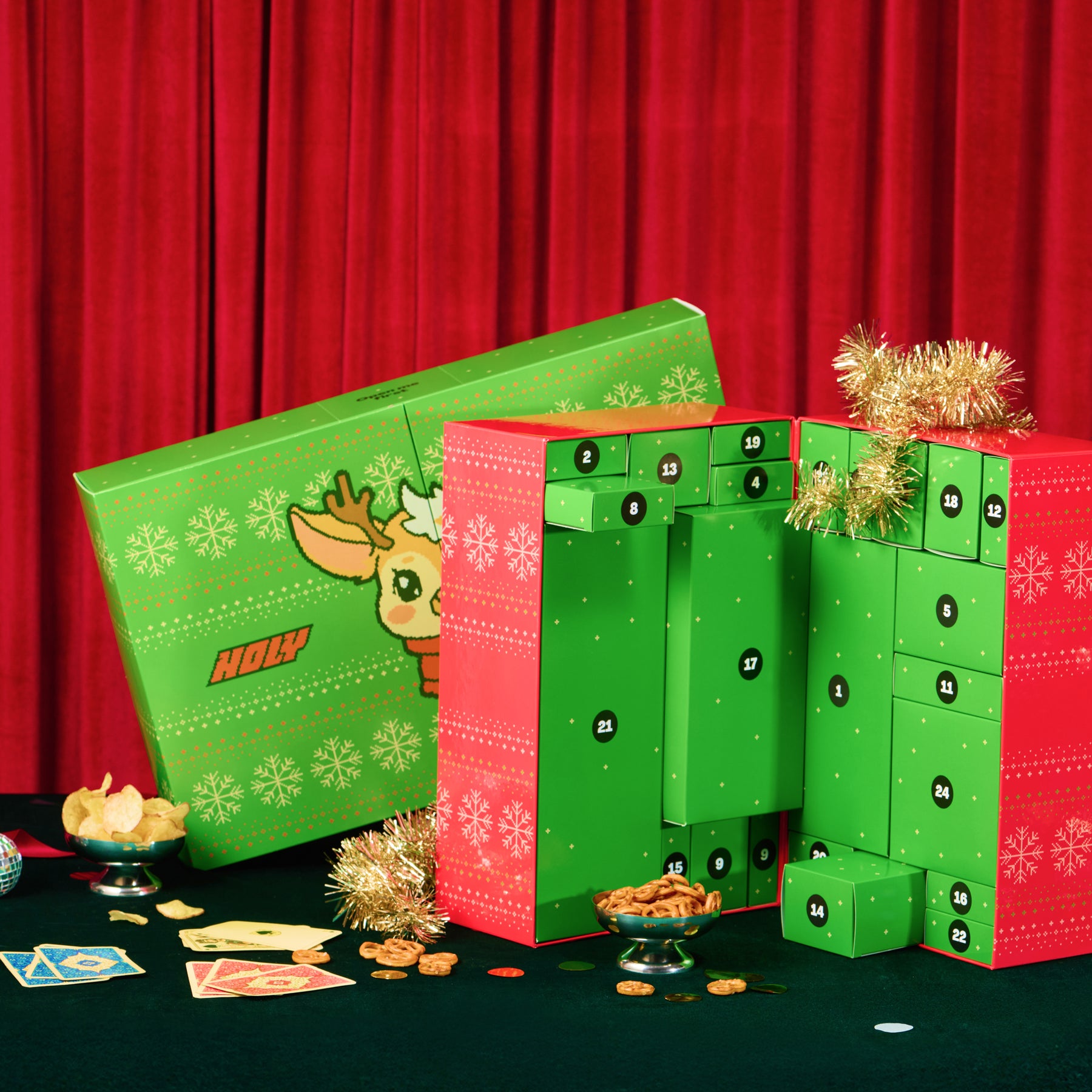 Adventskalender Duo: Squad-Adventskalender + Probierkalender (ohne Energy)