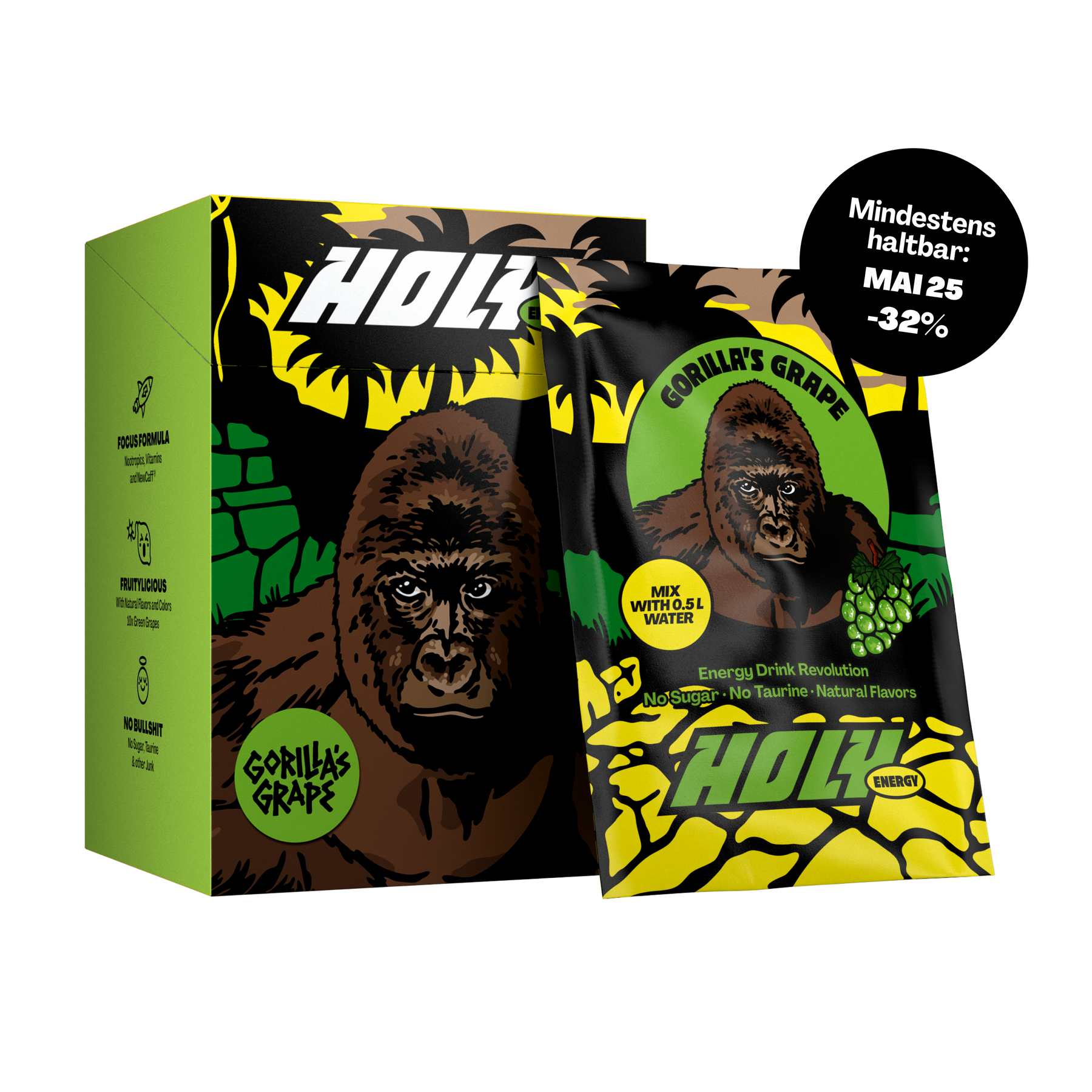 10er Probier-Box Energy Gorilla - MHD DEAL