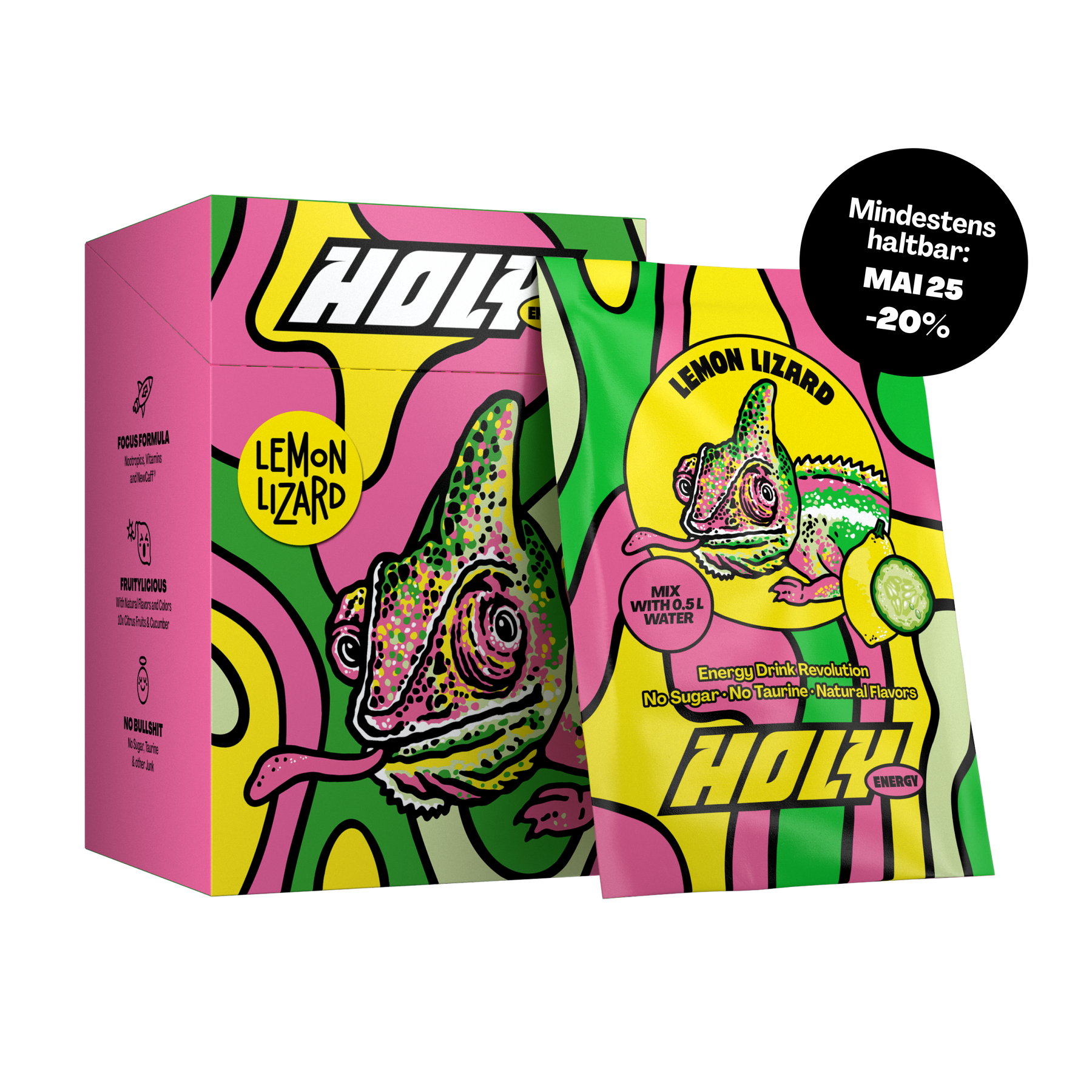 10er Probier-Box Energy Lizard - MHD DEAL