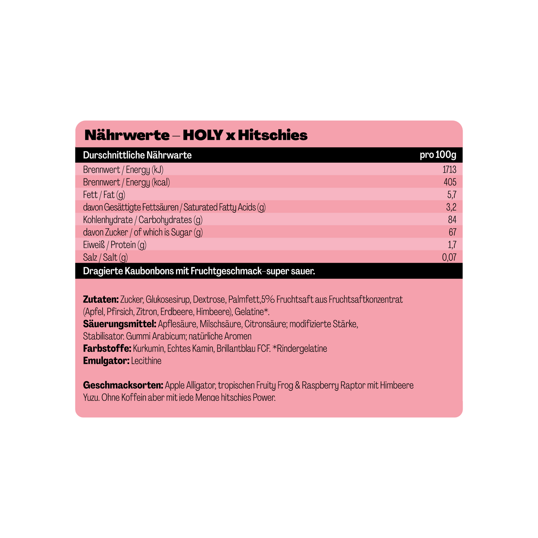 hitschies x HOLY Süßigkeiten (1000g)