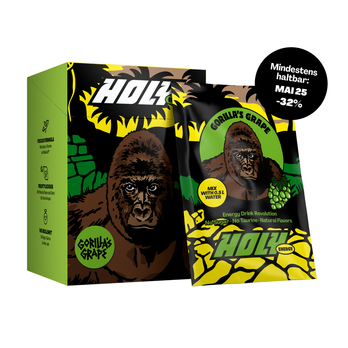 10er Probier-Box Energy Gorilla - MHD DEAL